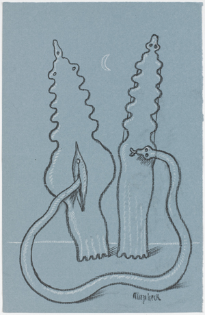 duetart - Dreams on paper - Doppia personale di Konrad Klapheck e Wanda Richter-Forgách